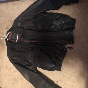 Leather jacket medium